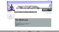 Desktop Screenshot of post.ebhakt.com